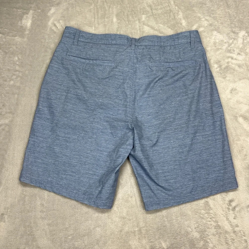 Hurley Shorts Mens 38 Gray Mesh Lined Stretch Board Surf Surfing Slash Pocket